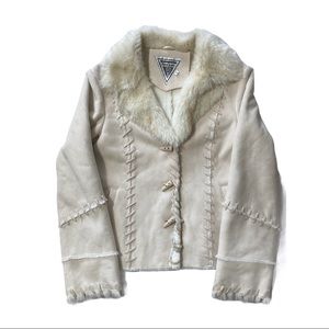 Marvin Richards Faux Fur Sherpa Coat - Women's